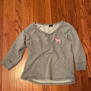 Vintage Victoria’s Secret Pink Grey sweater